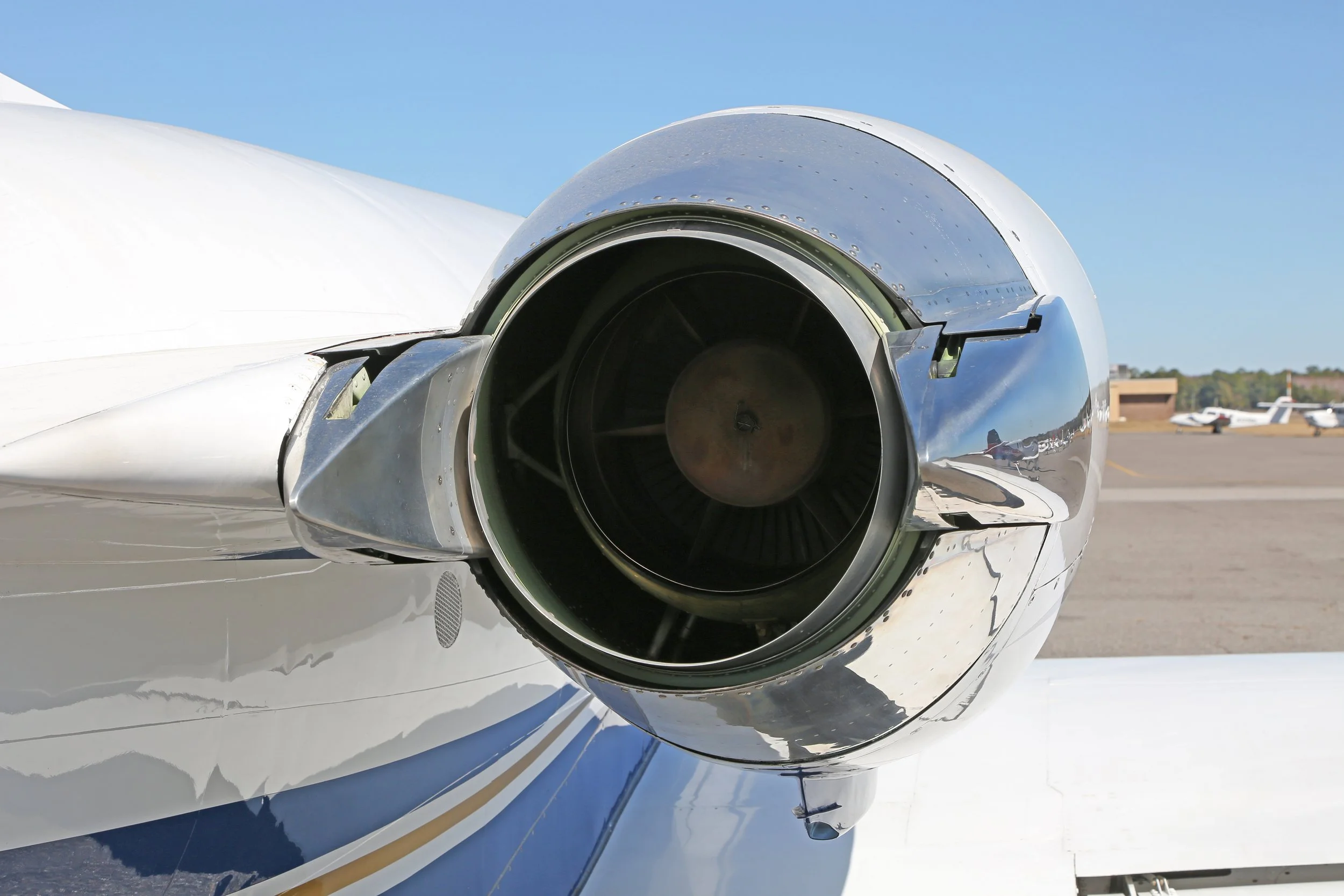 N990MR 1983 CESSNA CITATION II Starboard Turbine Rear Detail.jpg
