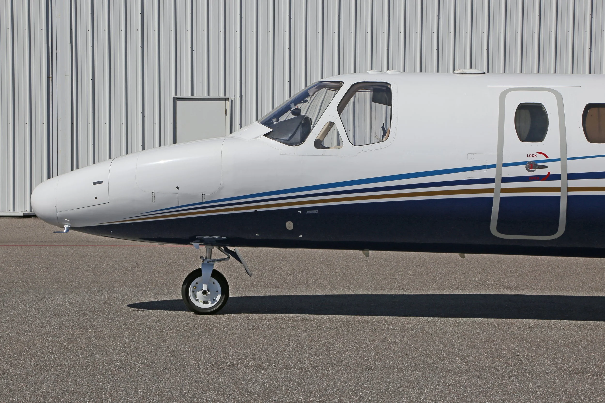 N990MR 1983 CESSNA CITATION II  NOSE DETAIL Starboard 3.jpg