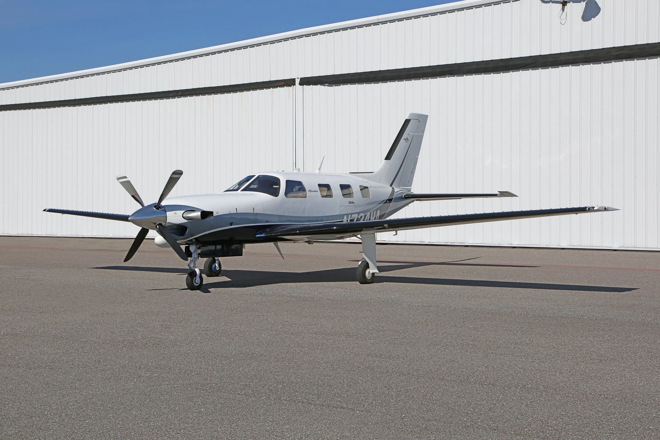 2008 PIPER MERIDIAN N724HA Front PORT QTR 2.jpg