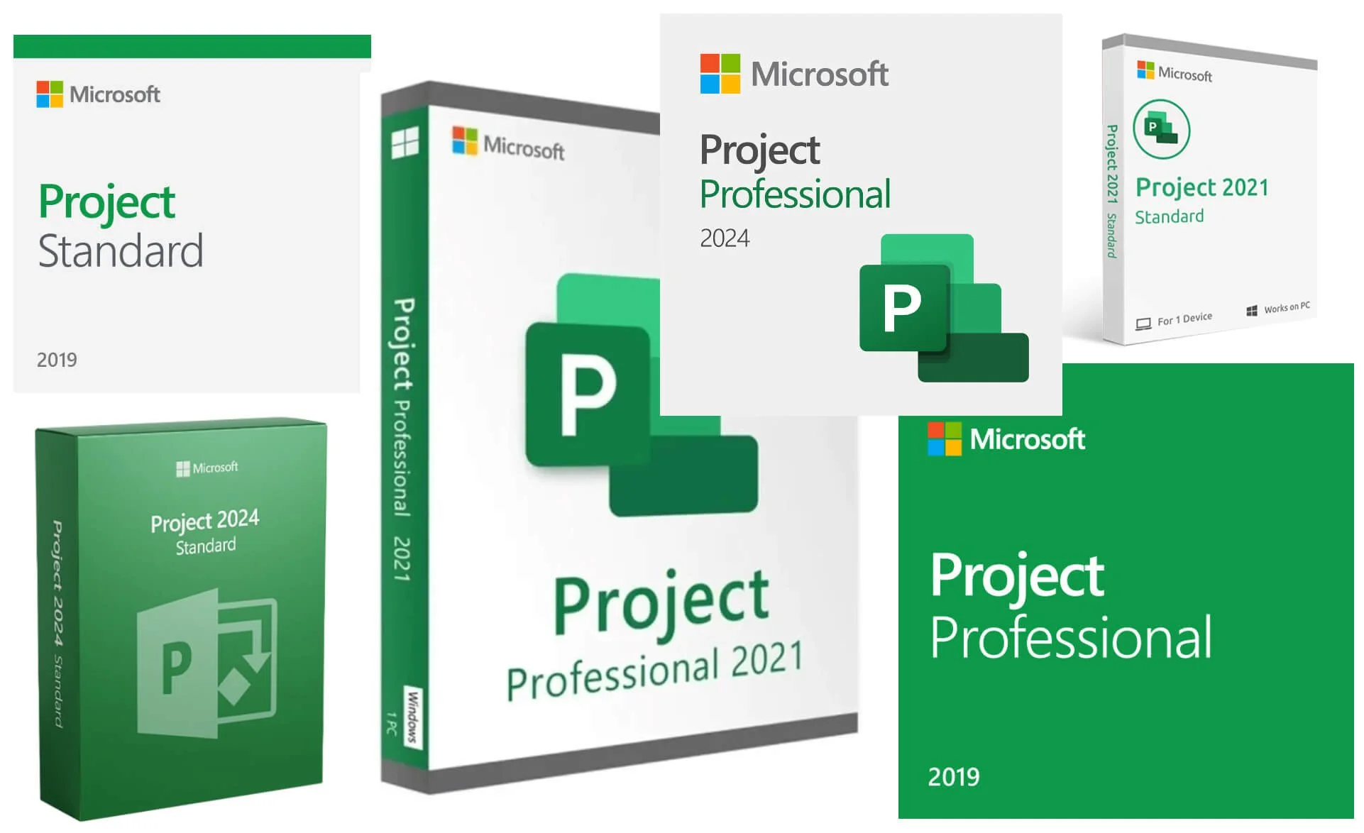 MS Project Master Class setup page for Microsoft Project Standard, Professional, and Microsoft 365 desktop versions used in Master Class exercises.