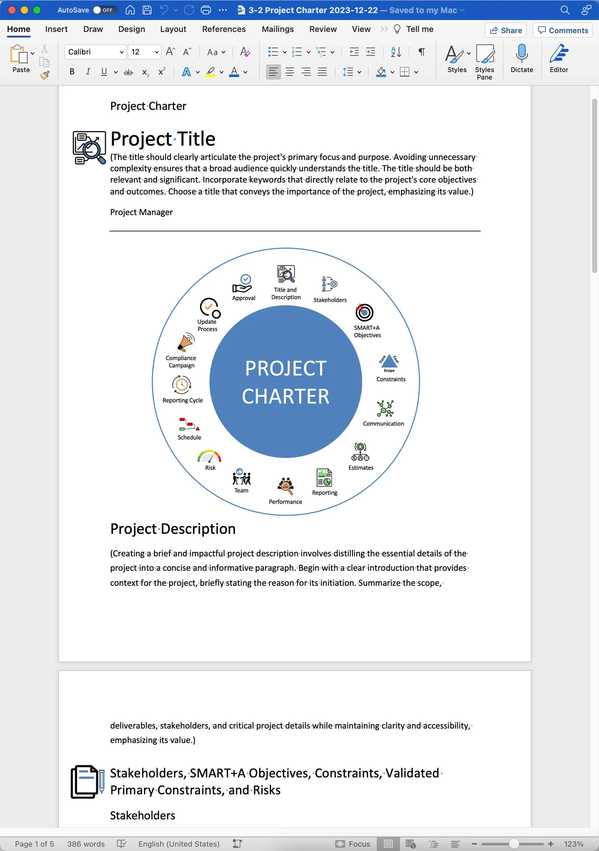 Mastering Project Charter Creation A Step By Step Guide With Microsoft
