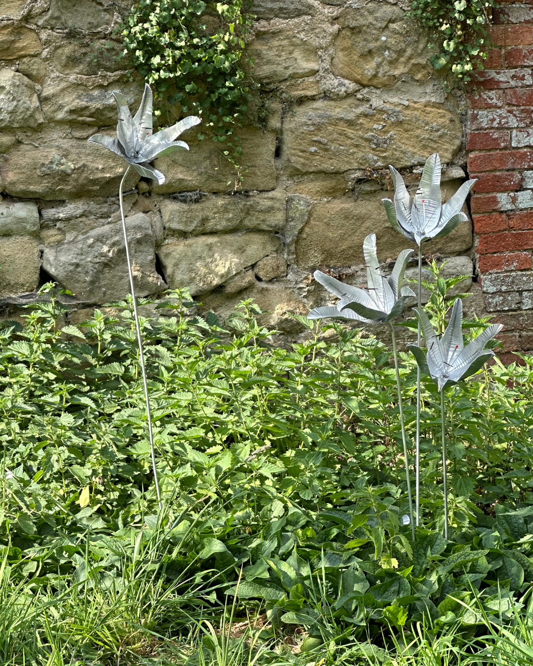 31. Aluminium Lilies by Matthew Warburton of Aluminiumart.