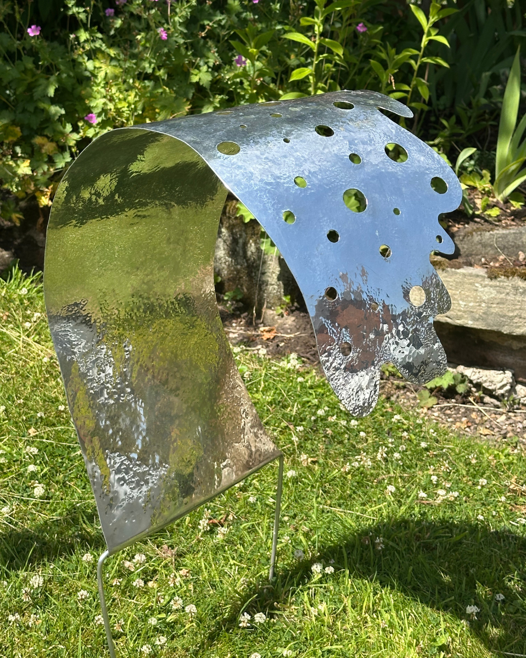 21. Aluminium Wave by Matthew Warburton of Aluminiumart.