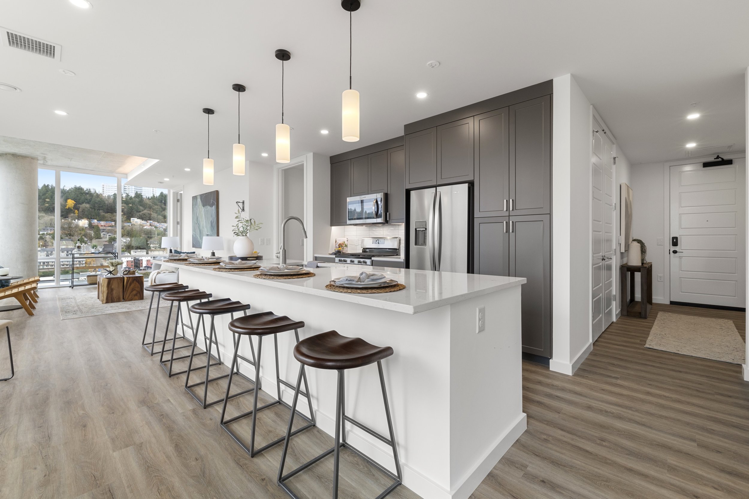 Willamette Tower HOMMA Smart Homes-kitchen