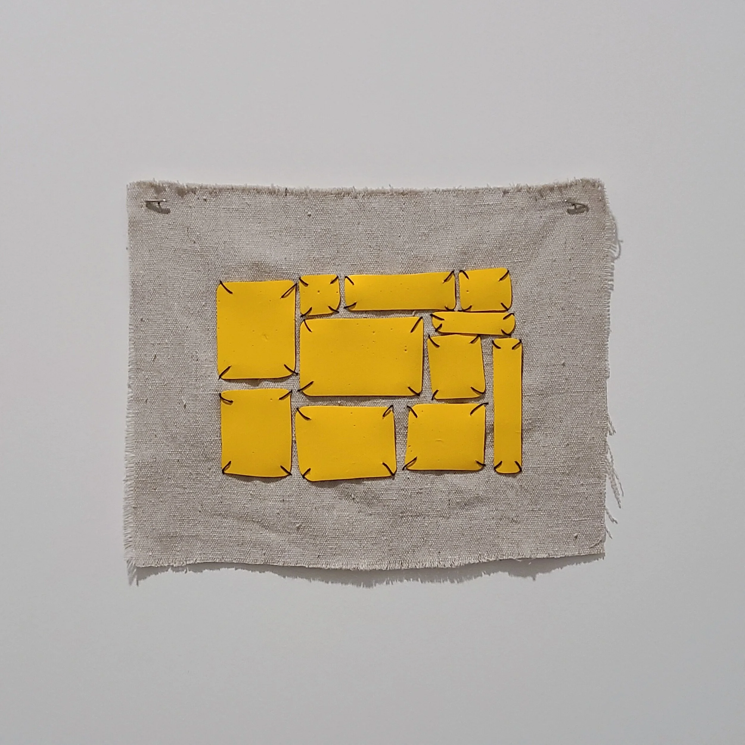 "Canary Yellow" (stitched)