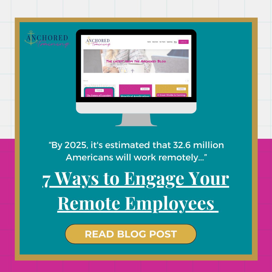 By 2025, it's estimated that 32.6 million Americans will work remotely. 🤯

👉 Do you have a strategy to keep them engaged, satisfied, and fulfilled?

If you could use a little improvement in this area, check out this week's blog post for 7 tips on e