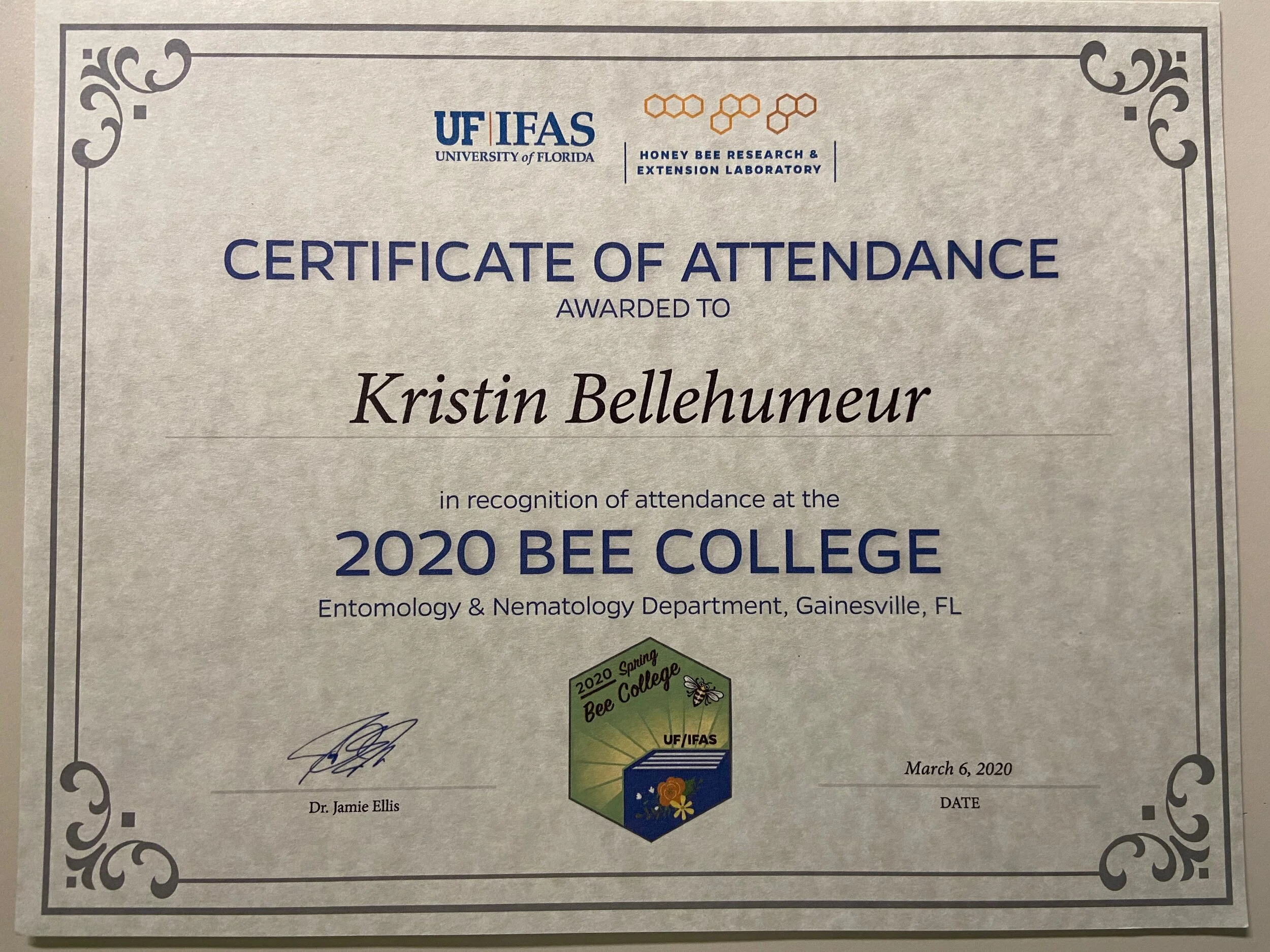 Bee college brain leakage
