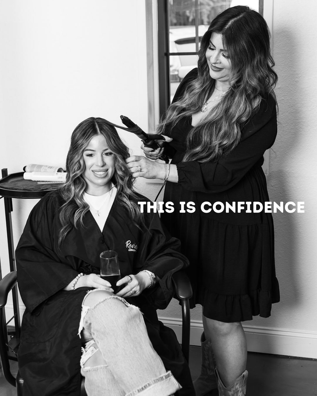 Good hair does a lot.
It changes your posture, your pace, your energy.

When your hair is healthy, intentional, and done right,
you stop adjusting, hiding, or overthinking &mdash;
you just show up.

You move differently.
You speak differently.
You fe