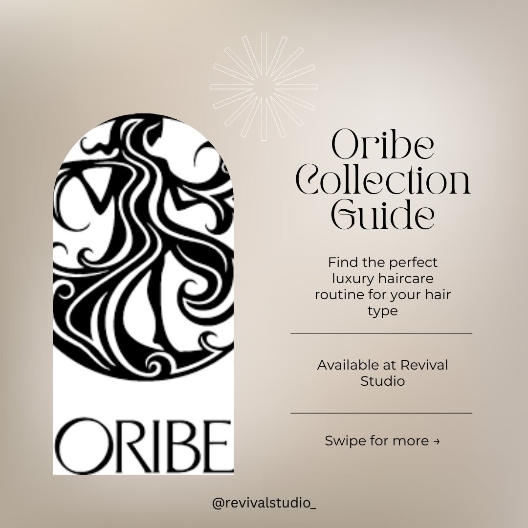 Luxury haircare has arrived at Revival Studio ✨

We&rsquo;re proud to carry @oribe , one of the most iconic luxury haircare brands in the industry. Each collection is designed to target specific hair needs &mdash; from scalp care and hydration to col