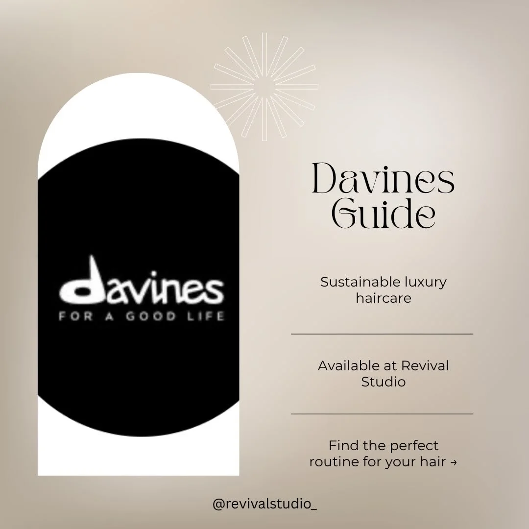 Meet the @davinesnorthamerica collections we carry at Revival Studio ✨

From repair and hydration to color protection, frizz control, and styling, there&rsquo;s a Davines routine for every hair type and goal.

Swipe through to learn what each line is