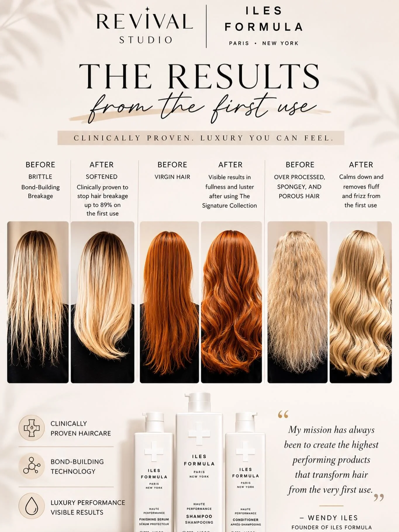 Healthy hair starts here ✨

From brittle and overprocessed to soft, smooth, and full of life 🤍
The results speak for themselves &mdash; and with @ilesformula_hair you can feel the difference from the very first use.

Luxury haircare backed by scienc