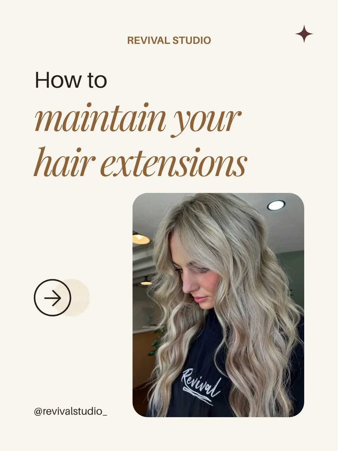 Beautiful extensions start with the right at home care 🤎

How you wash, brush, style and sleep can make all the difference in preventing tangling, protecting your natural hair and keeping your extensions looking their best between appointments.

Swi