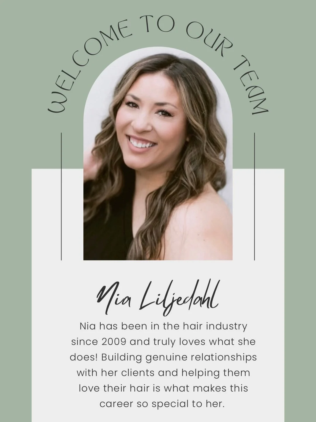 ✨ FEATURE FRIDAY ✨ Meet Nia!

We&rsquo;re so excited to welcome Nia Liljedahl to the Revival Studio family! 🤍

Nia has been behind the chair since 2009, bringing years of experience, artistry, and a love for helping her clients feel their best.

She