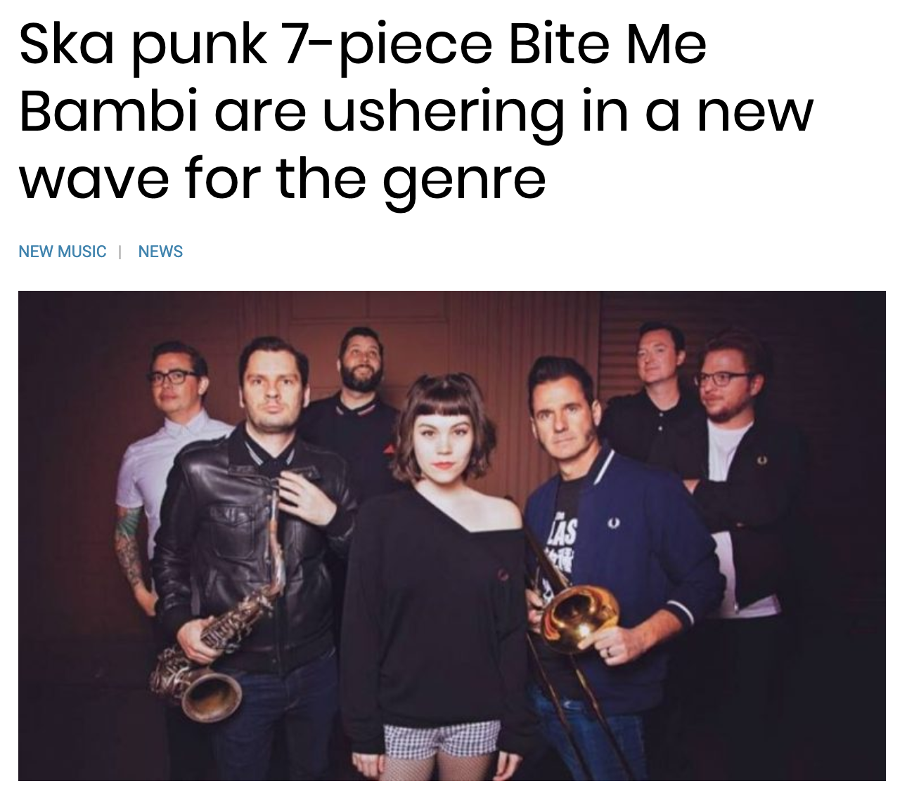 Bite Me - Hey I'm With The Band