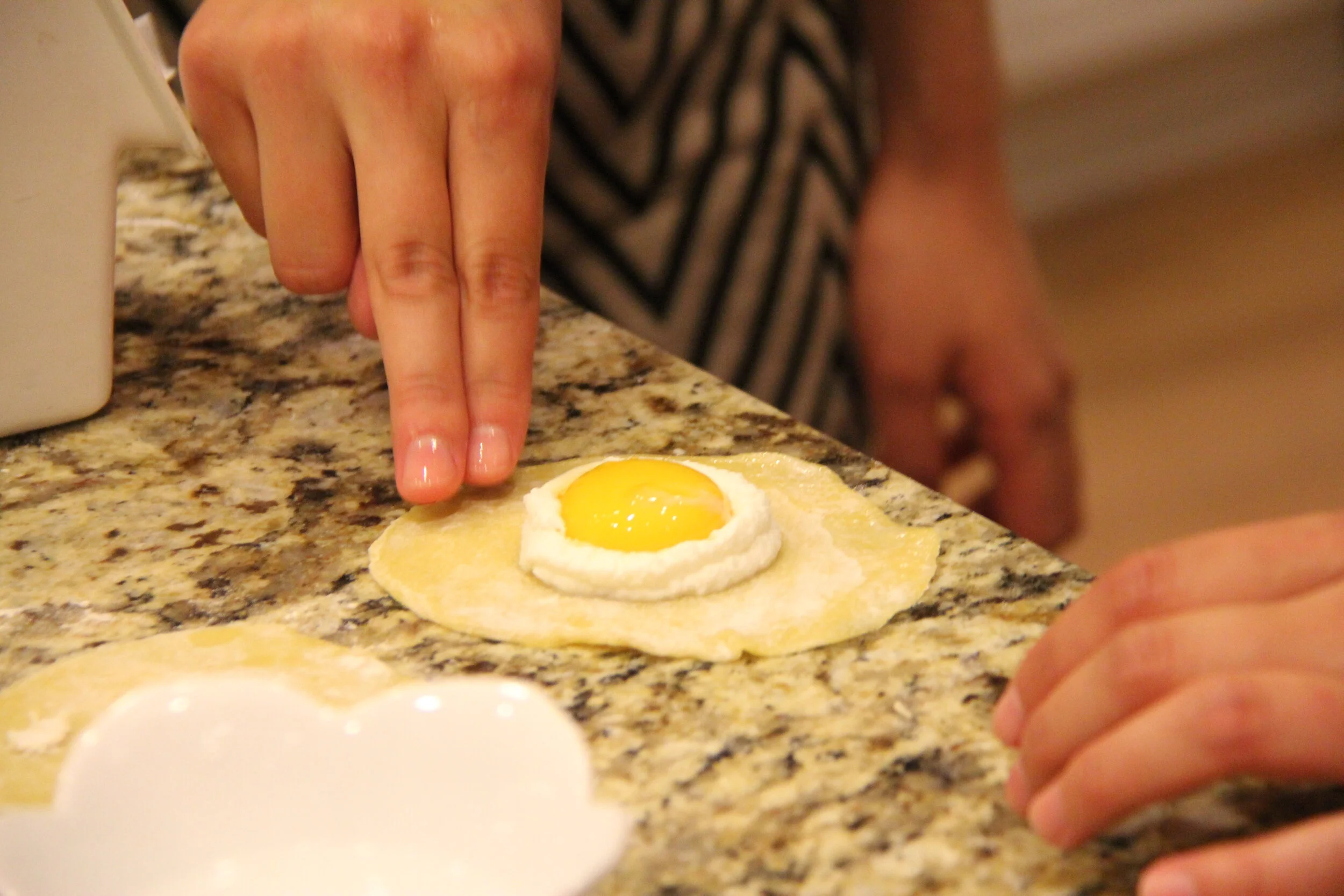 Dinner #1: Egg Yolk Ravioli Miracles
