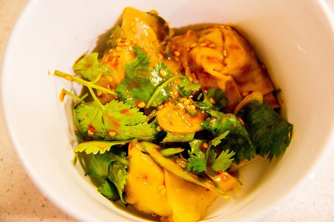 These Sichuan Chili Oil Wontons were the best by far that I have ever made.  We have had massive Din Tai Fung withdrawls - especially of their Spicy Wontons and these come darn near as close as we have.  Our are a bit spicier and pack a bit more of a