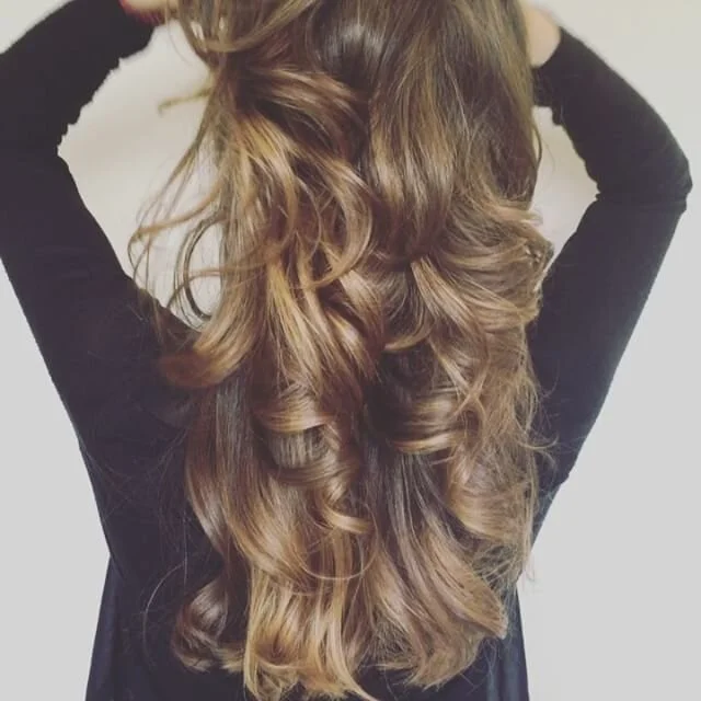 Balyage , cut and blowdry 