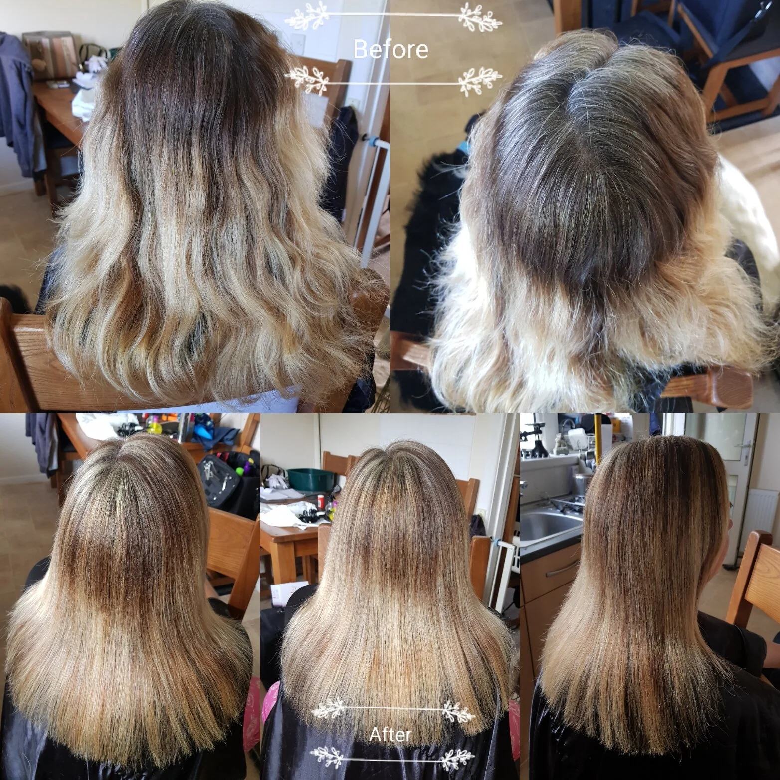 Regrowth refresh and blend into previous colour 