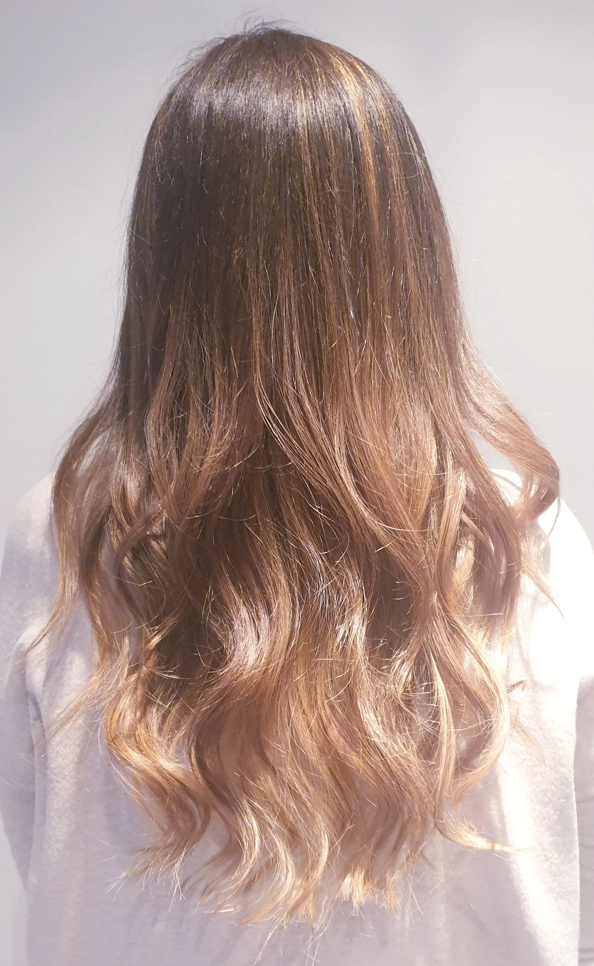 long layered ombre 