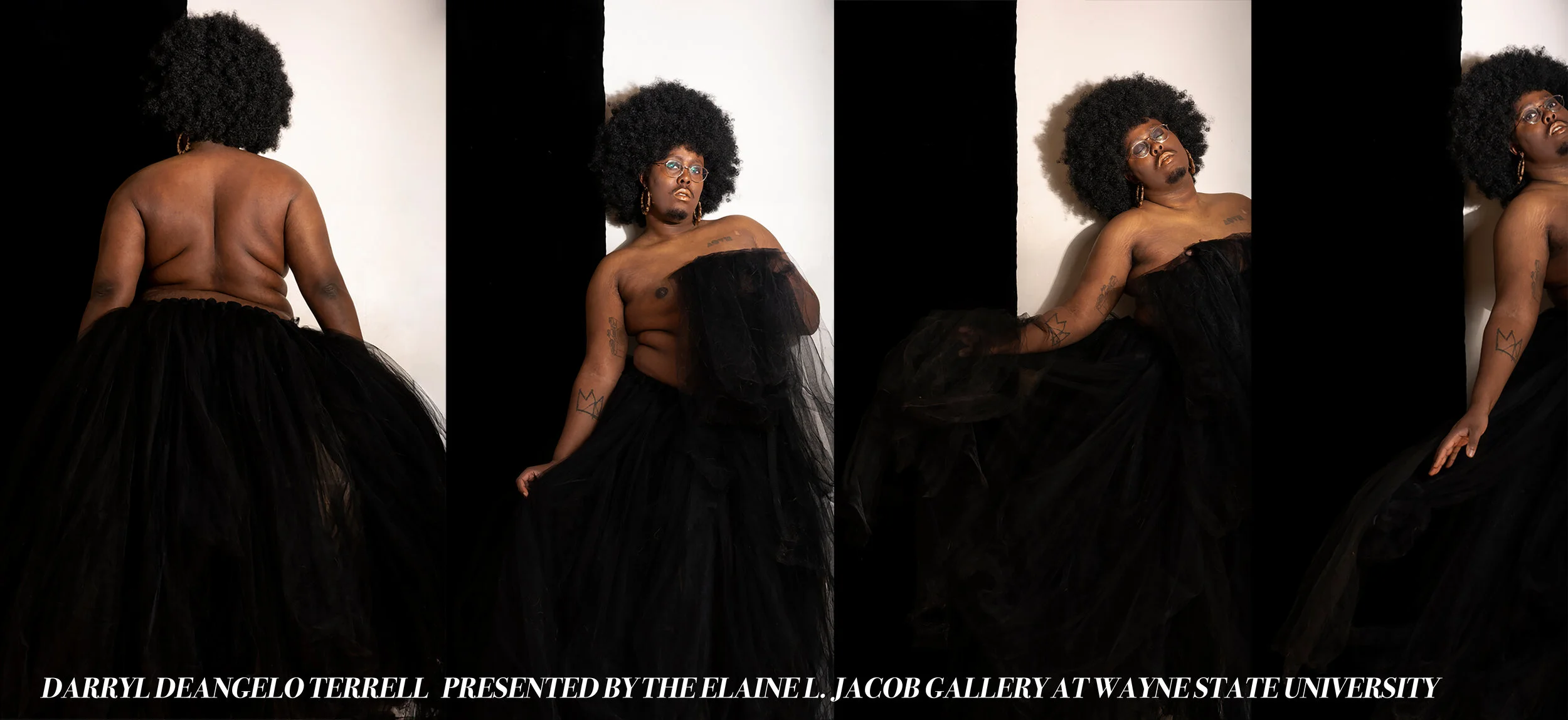 Design by Darryl DeAngelo Terrell, on exhibit from January 28 through February 20, 2021; S. Woodward and E. Canfield, Detroit