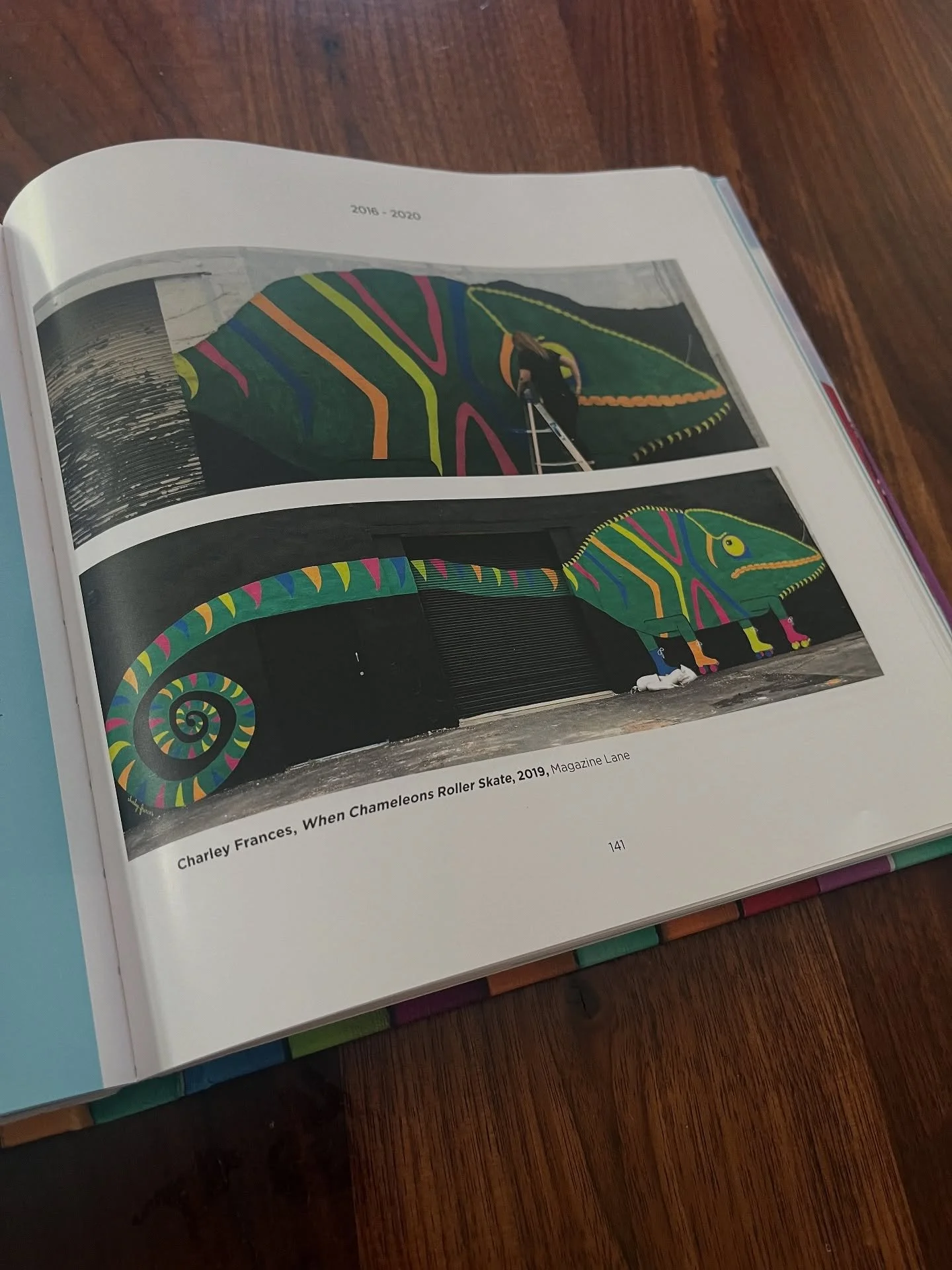 Thanks so much to @neonnfk for including me in their new hardcover book showcasing a 10-year collection of public art in NEON Arts District in Norfolk, VA. I can&rsquo;t believe that was 6 years ago already. My style has changed like crazy since 2019
