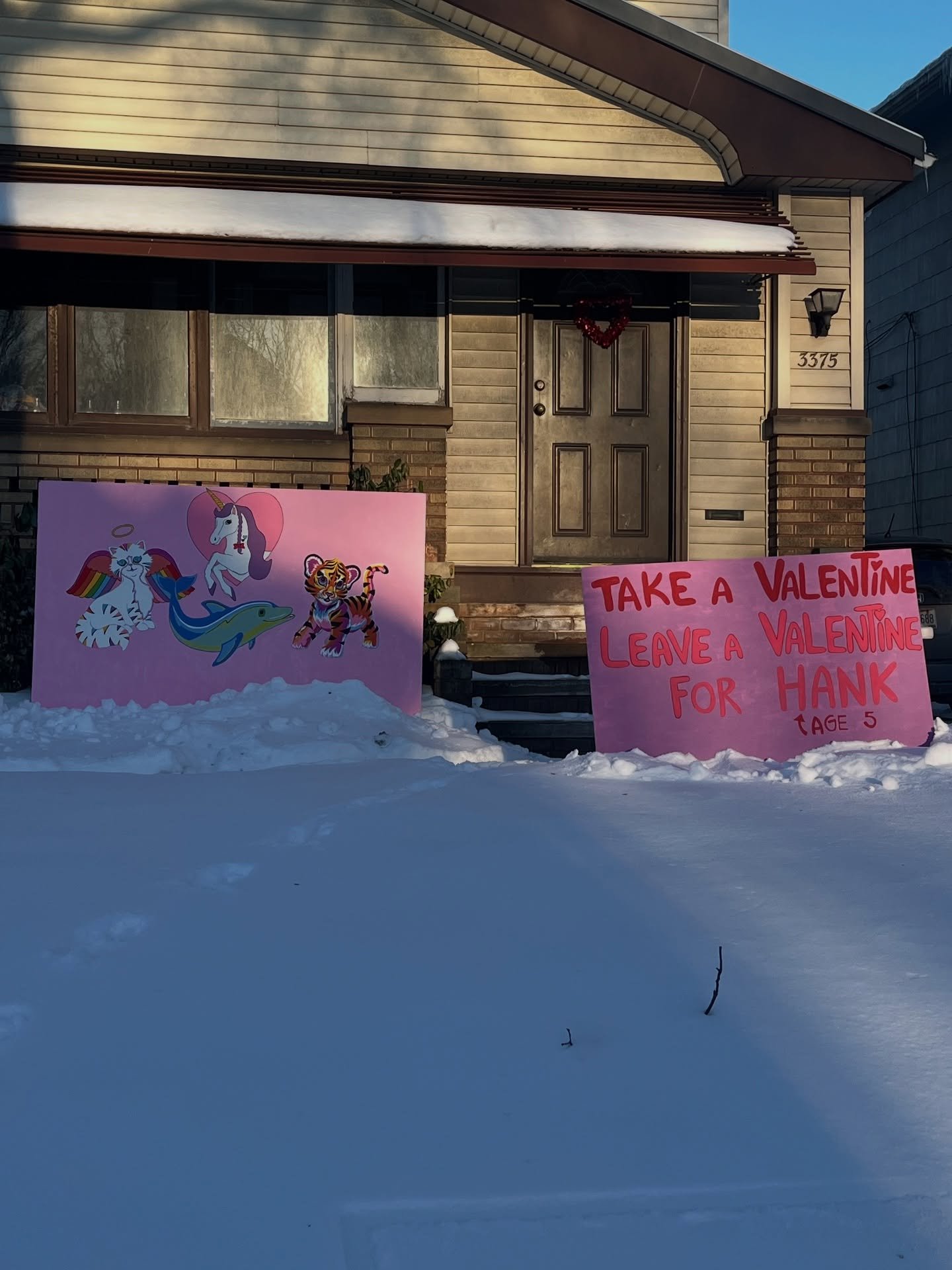 2026: The Year of the Love Dinosaur ❤️🦖 If you&rsquo;d like to do a Valentine exchange with my son Hank (age 5), swing on by my front yard anytime this week. If you don&rsquo;t know what street I live on, send me a dm. It&rsquo;s the best time of ye