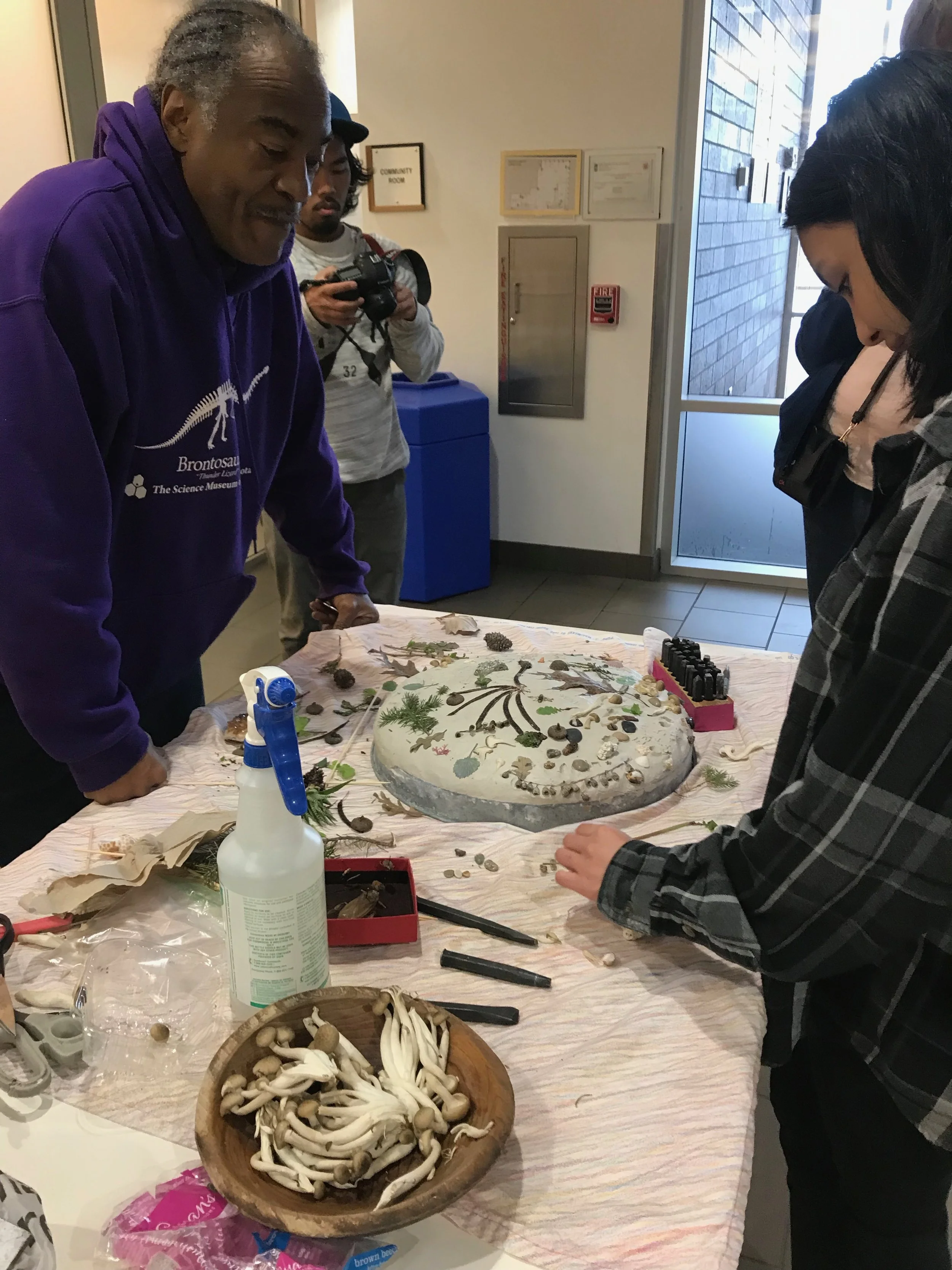 Earth Day workshop for library visitors