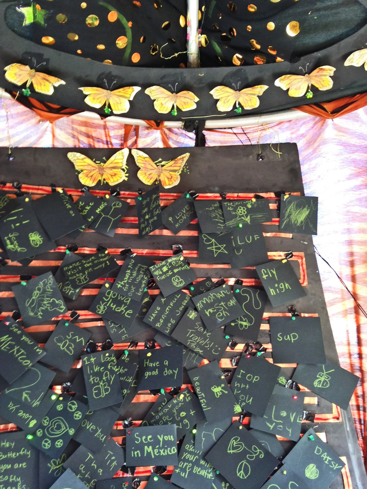 Minneapolis Monarch Festival - Bon Voyage messages