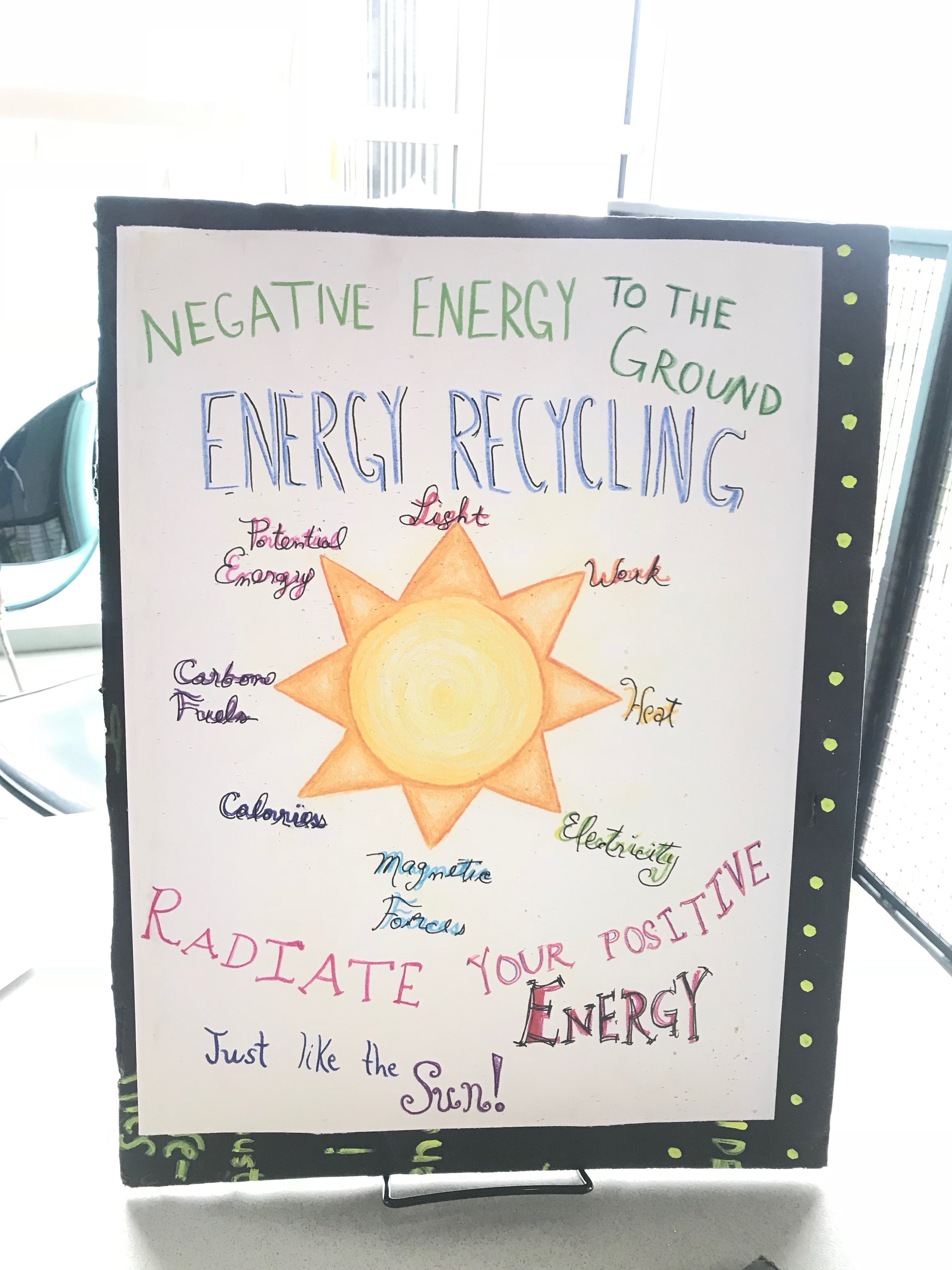 use energy to make art!