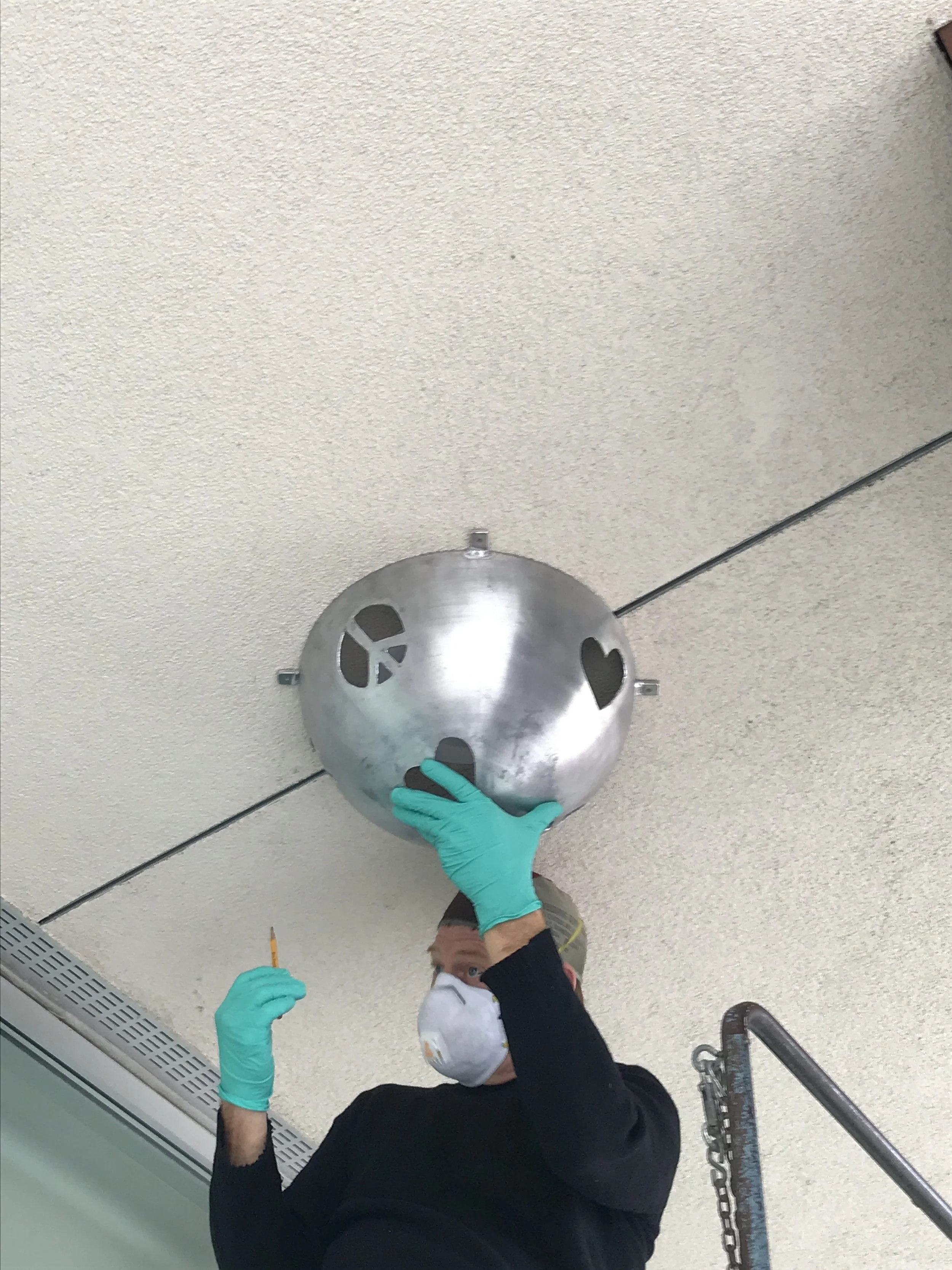 light cover installation