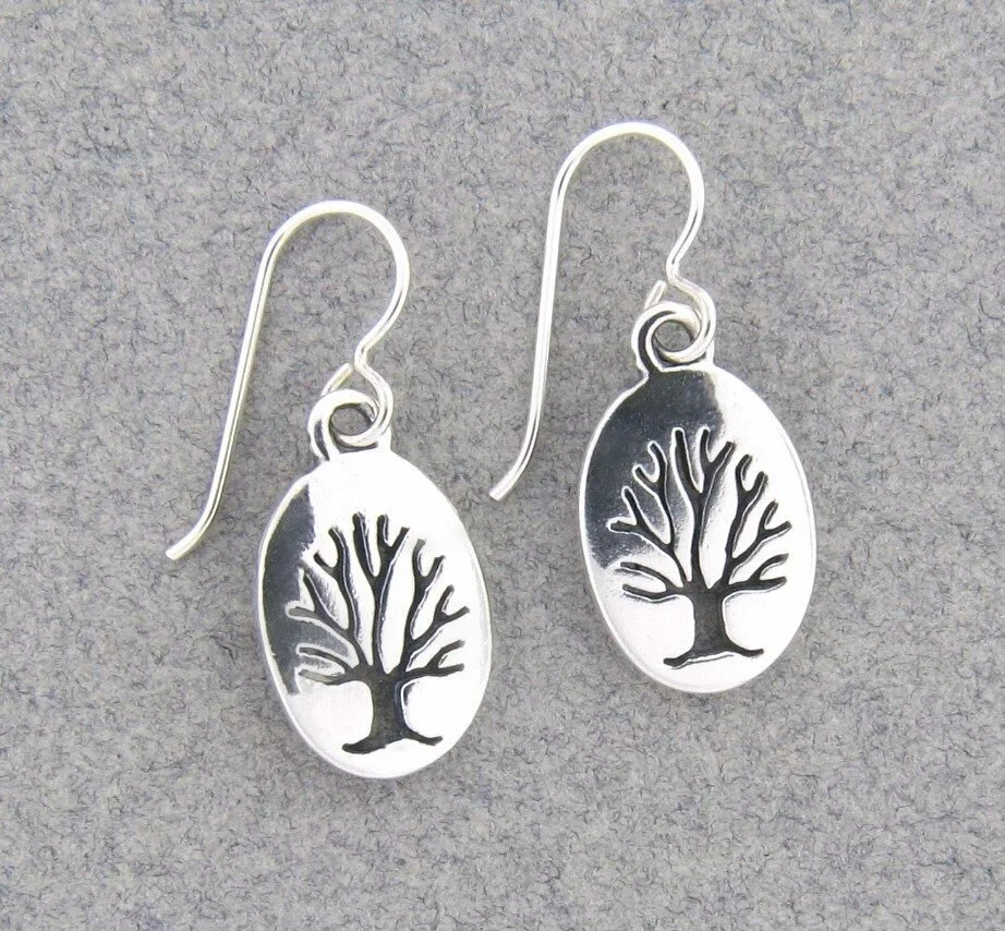 Oval Tree of Life Earrings Mary Kay Donnelly Designs