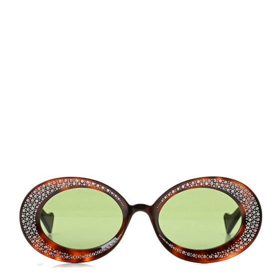 Gucci Tortoise Shell Swarovski Diamond Studded Sunglasses Designer × Gucci × Swarovski Gucci Tortoise Shell Swarovski  main image 4