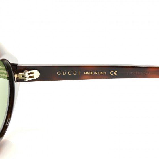 Gucci Tortoise Shell Swarovski Diamond Studded Sunglasses  display picture 2