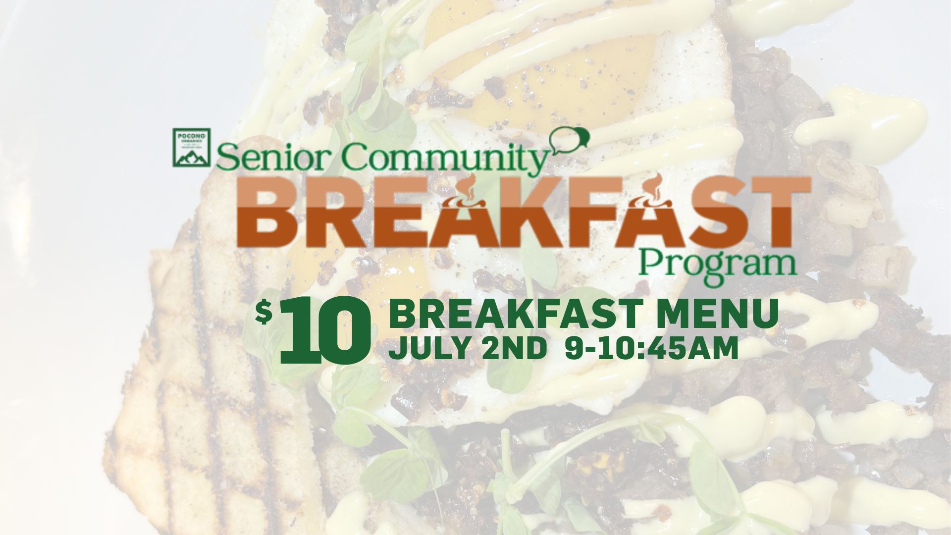 seniors 55 plus discount breakfast