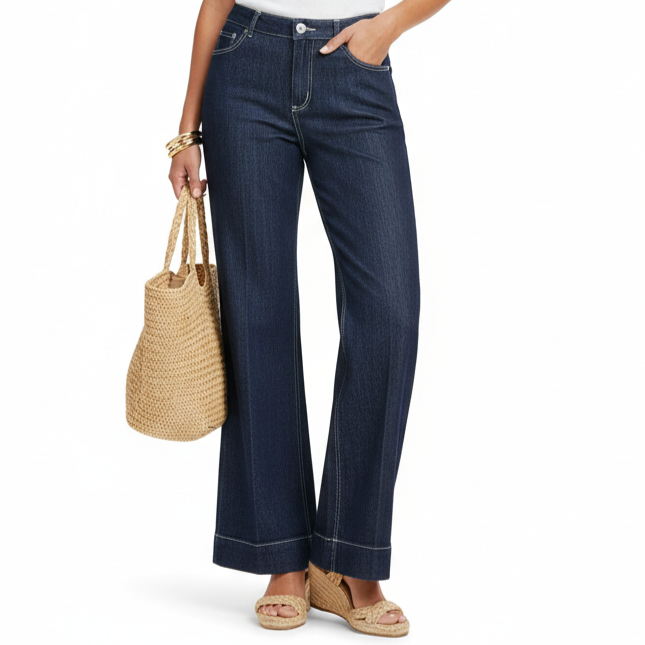 The Classic Wide-Leg Jean