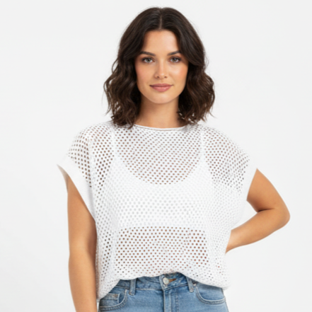 The Italian Gilet in 100% Italian Cotton