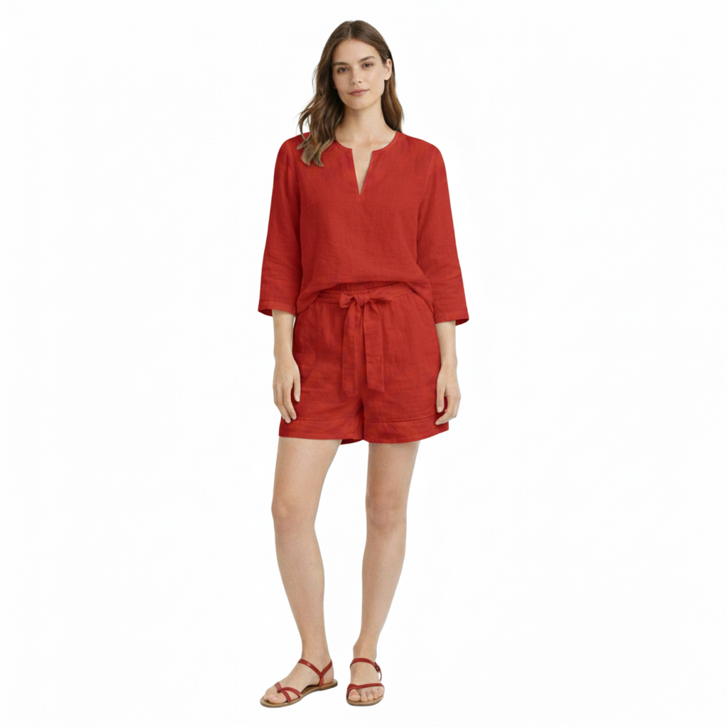 Linen Casual Top