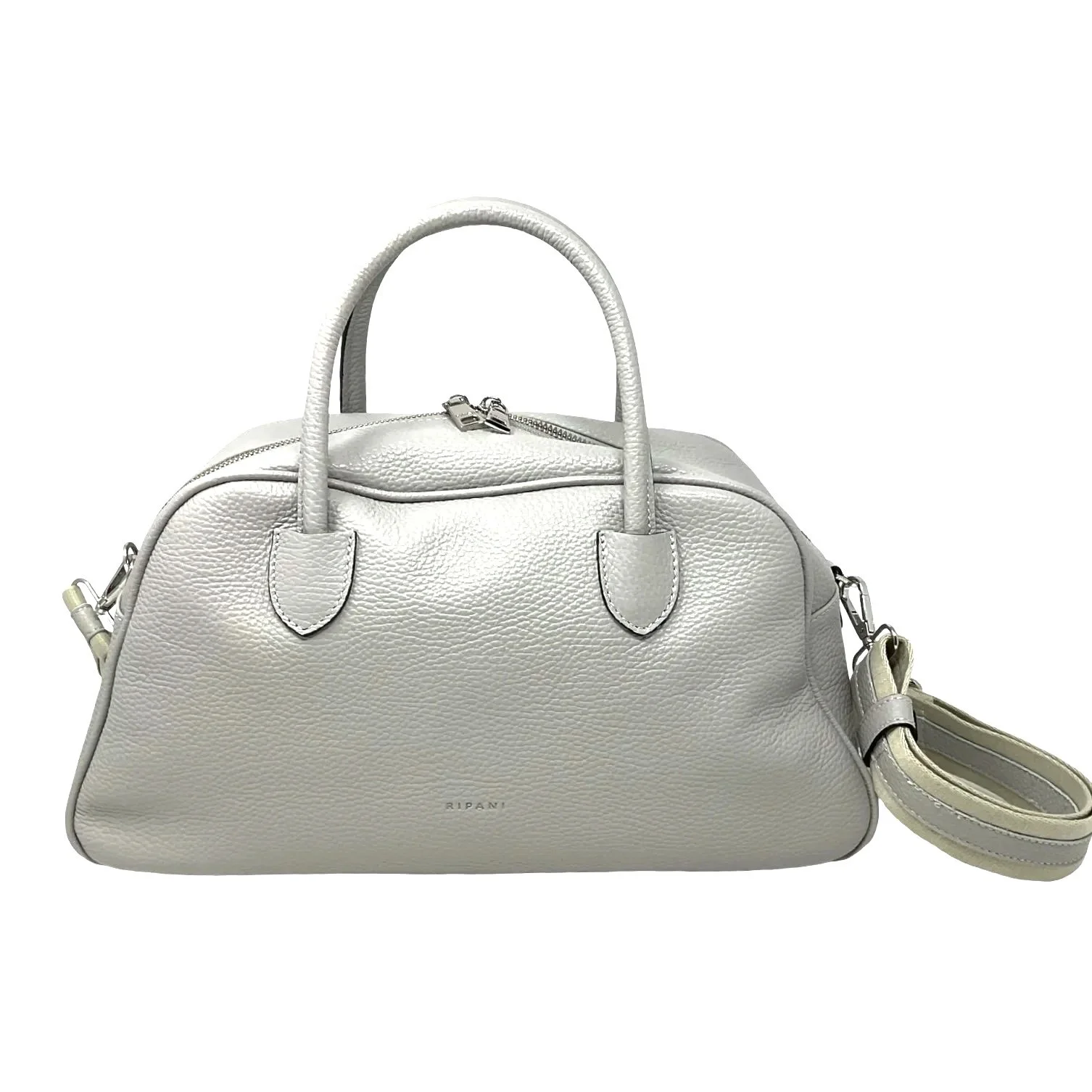 Soft Duffle Bag in Smooth Leather