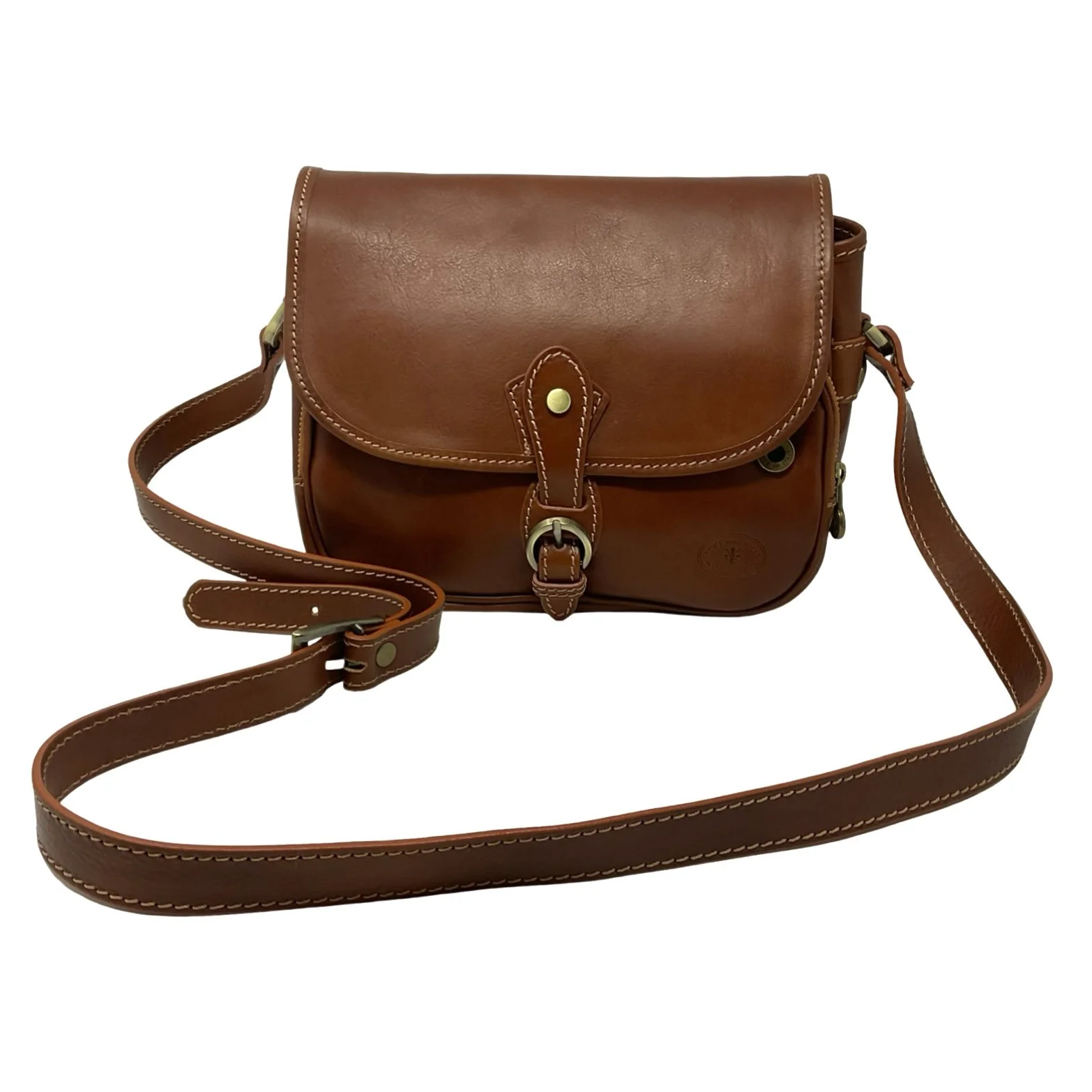 Saddle Handbag in Vera Pelle