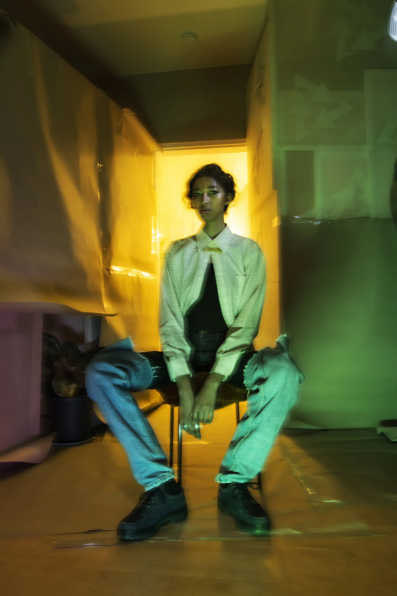 make-up & photography / set design : Adrian Hermanides -  style : David ´Kinkybanana´ - Berlin 2019