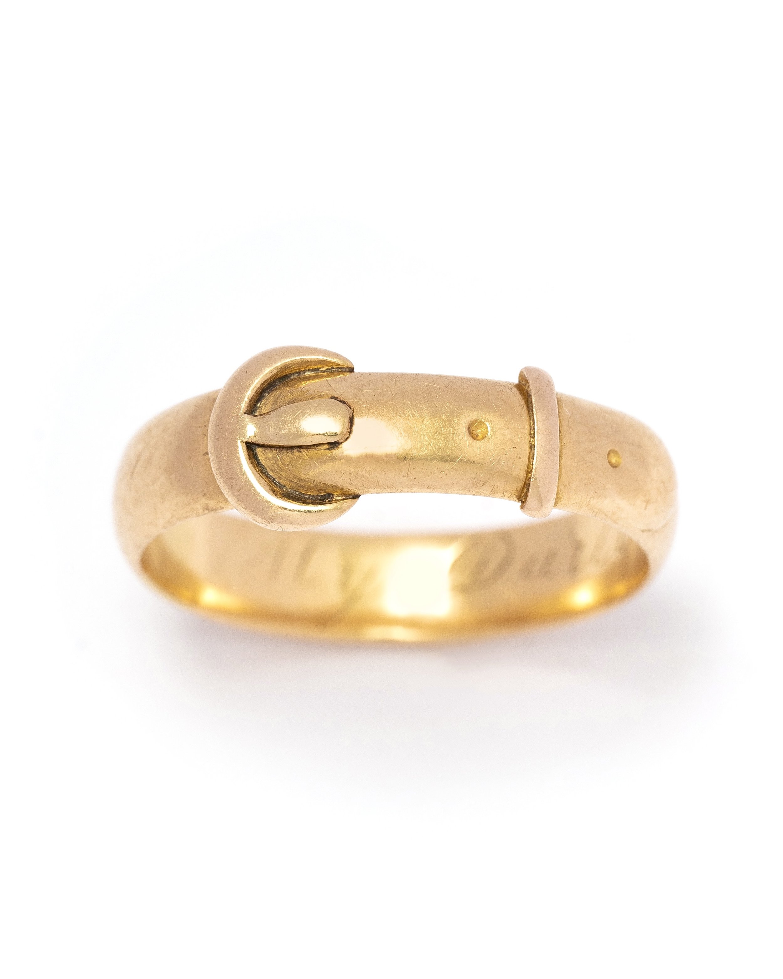 18ct Gold Buckle Ring&lt;em&gt;£565&lt;/em&gt;
