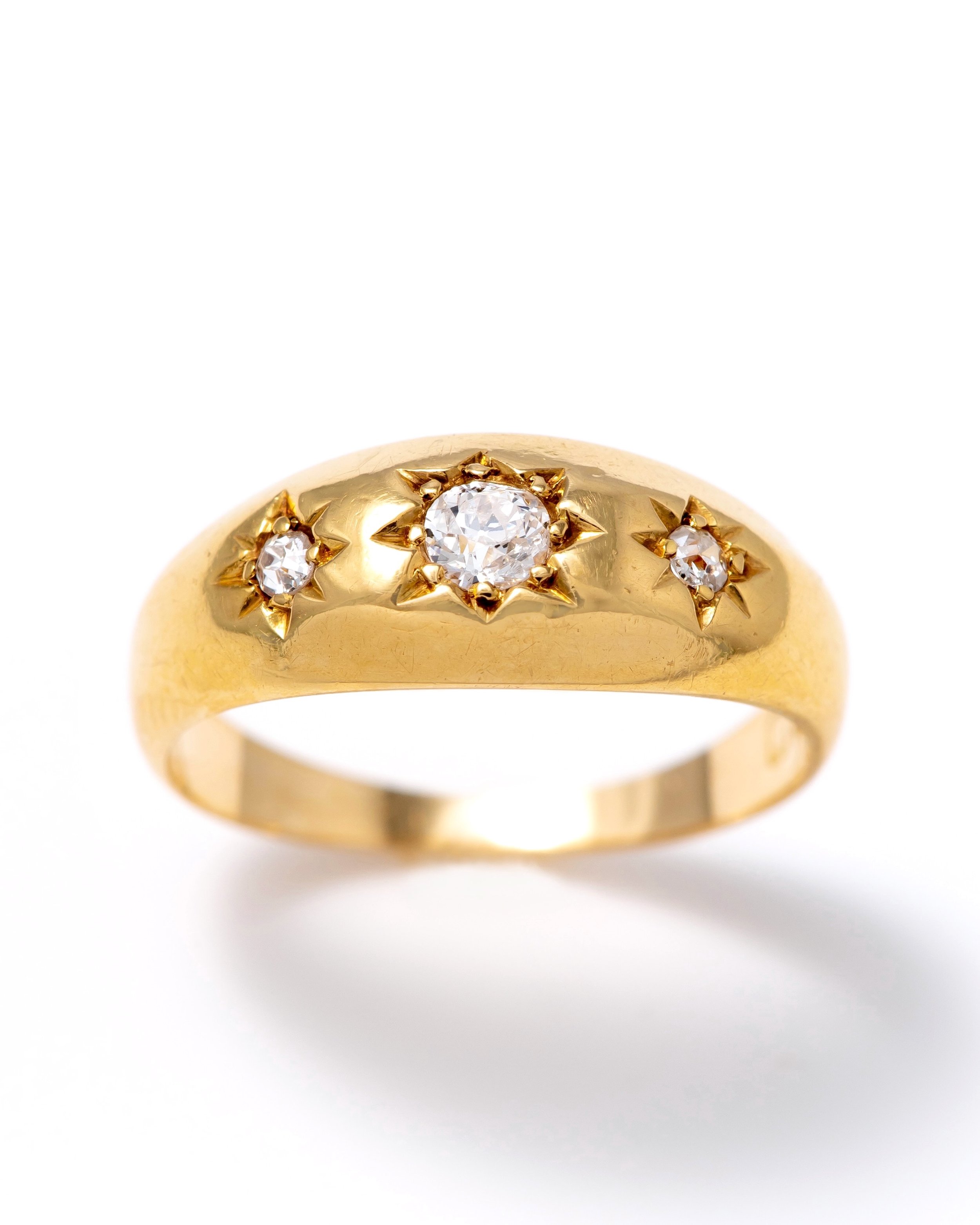 Edwardian Diamond Gypsy Ring&lt;em&gt;£590&lt;/em&gt;