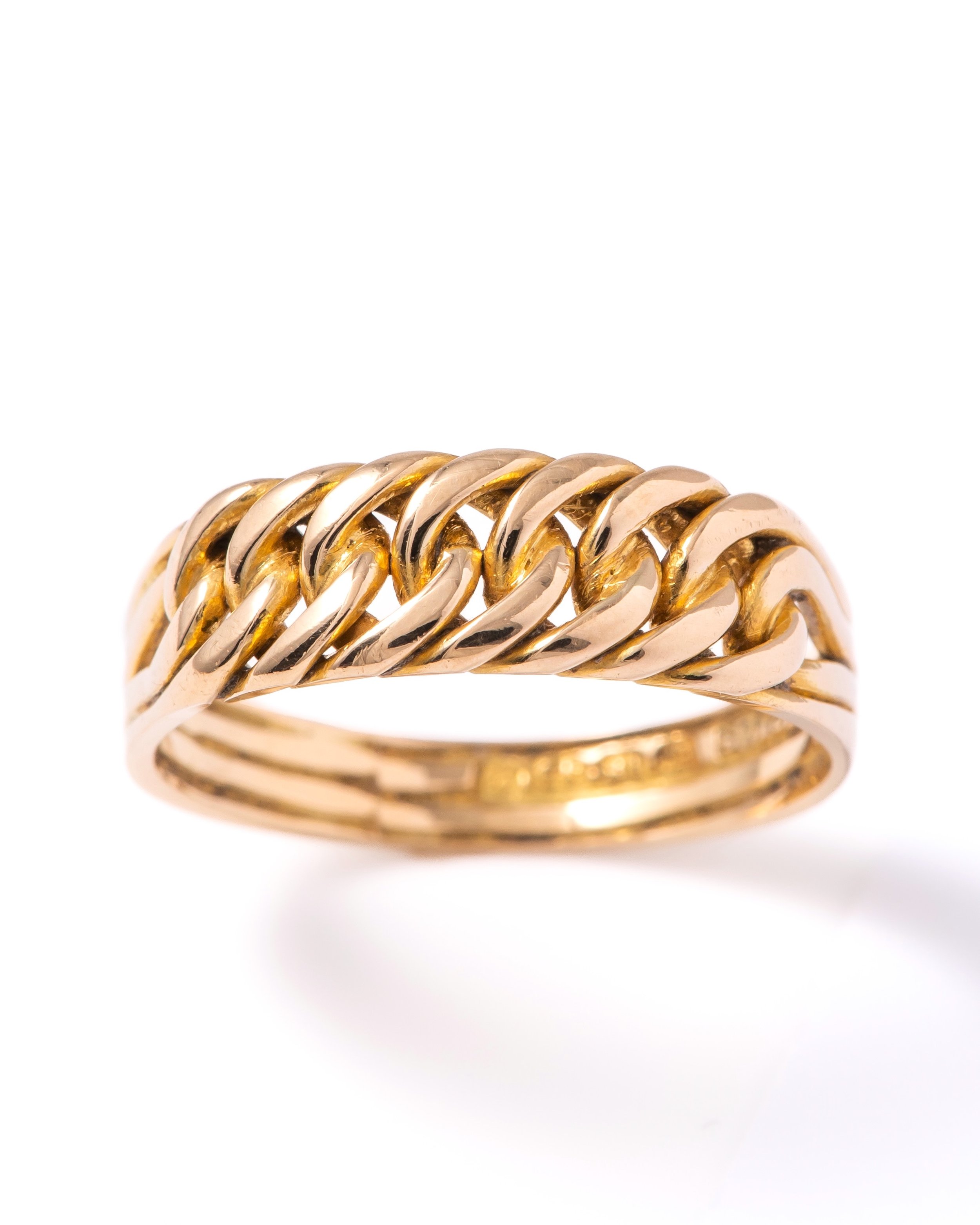 18ct Victorian Chain Ring&lt;em&gt;£615&lt;/em&gt;