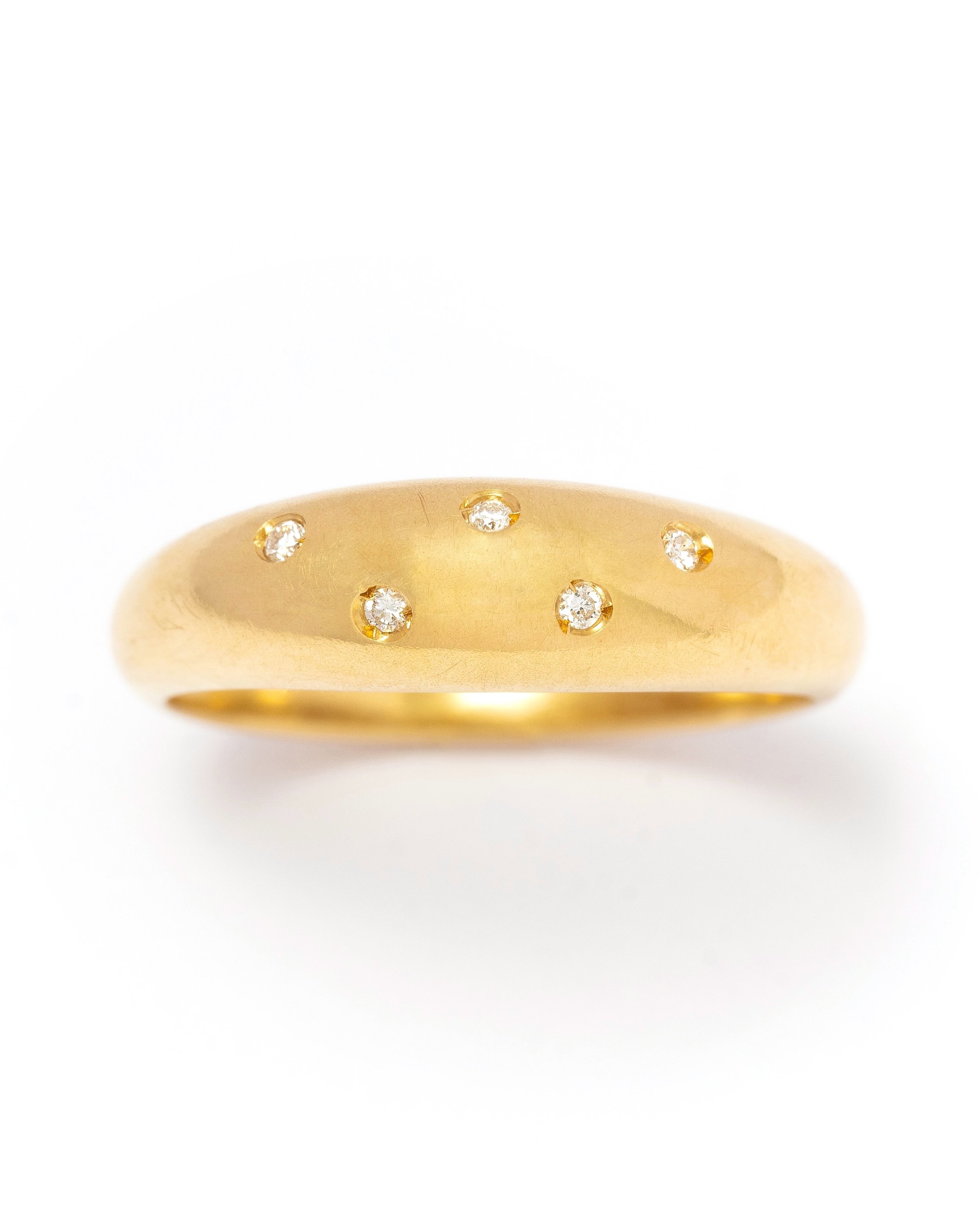 Cassiopeia Diamond Domed Ring&lt;em&gt;£380&lt;/em&gt;