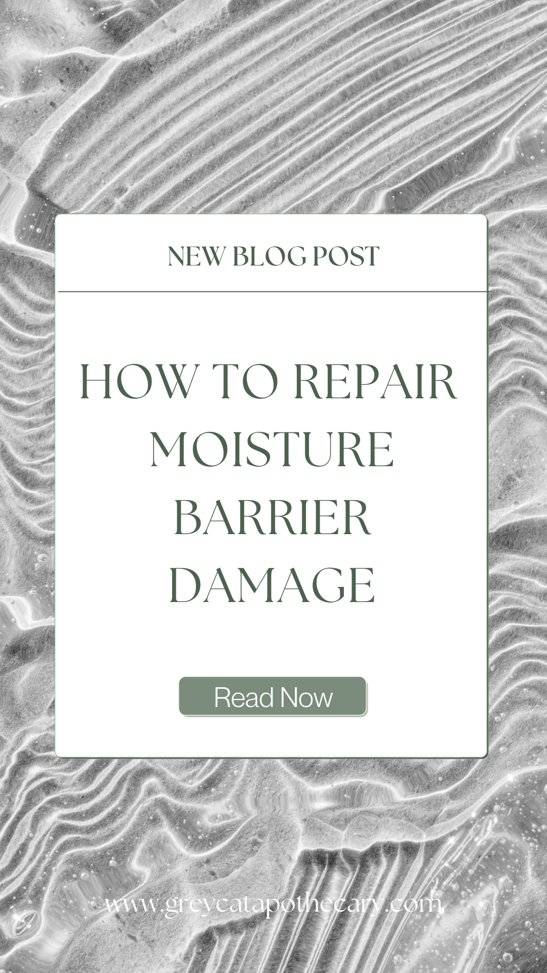 Skin Moisture Barrier Blog