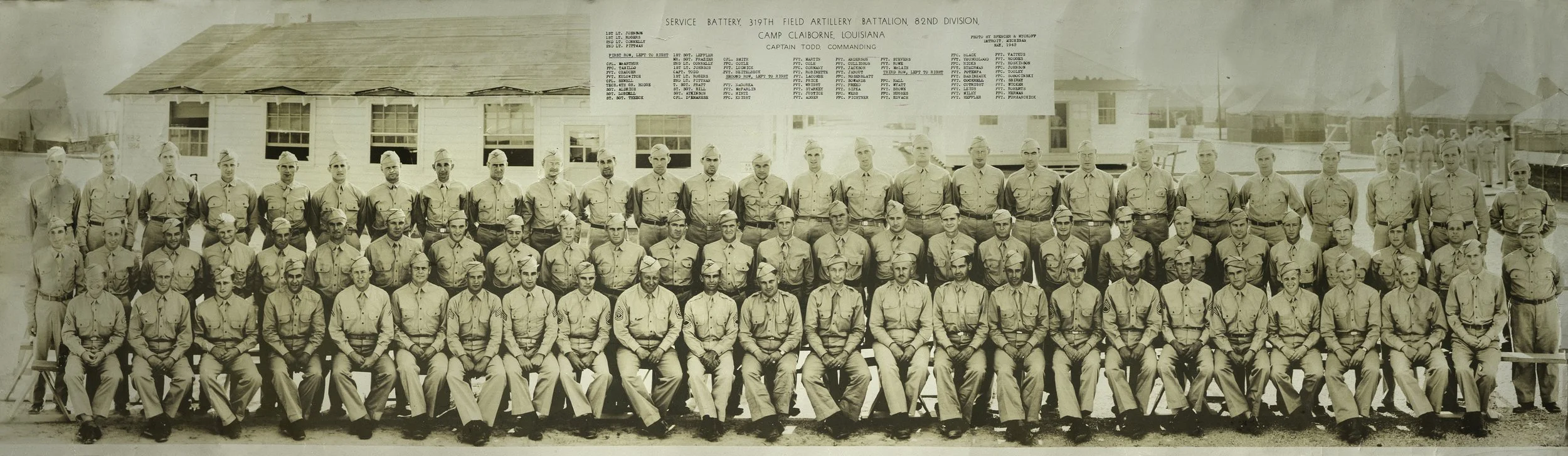 Service Battery 319th Field Artillery Battalion