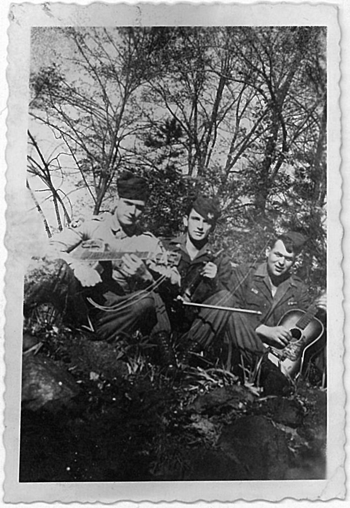 William Lucas (center) and Talmage Glenn (R)