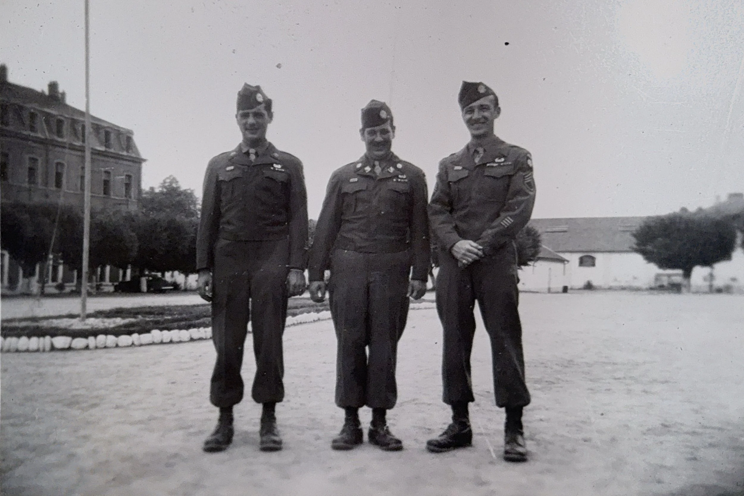 Simon, Vernier, McNulty - Epinal, France - June 1945