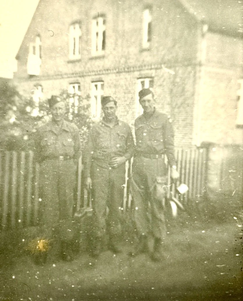 Edwin Webb (L-R) Johnny Moore, James Wisecarver 