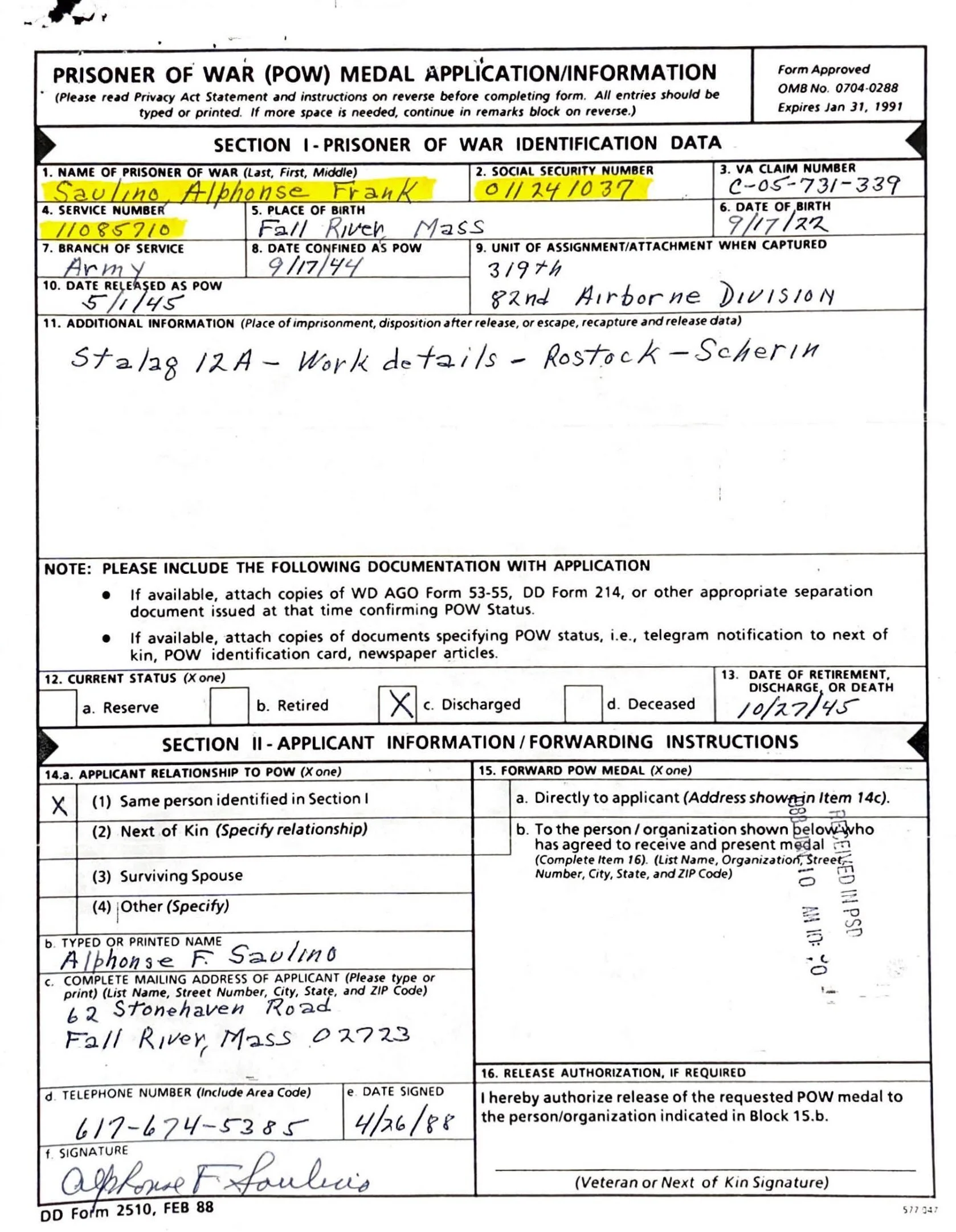 Saulino Alphonse F ARMY 11085710 ENL OMPF-4.jpg